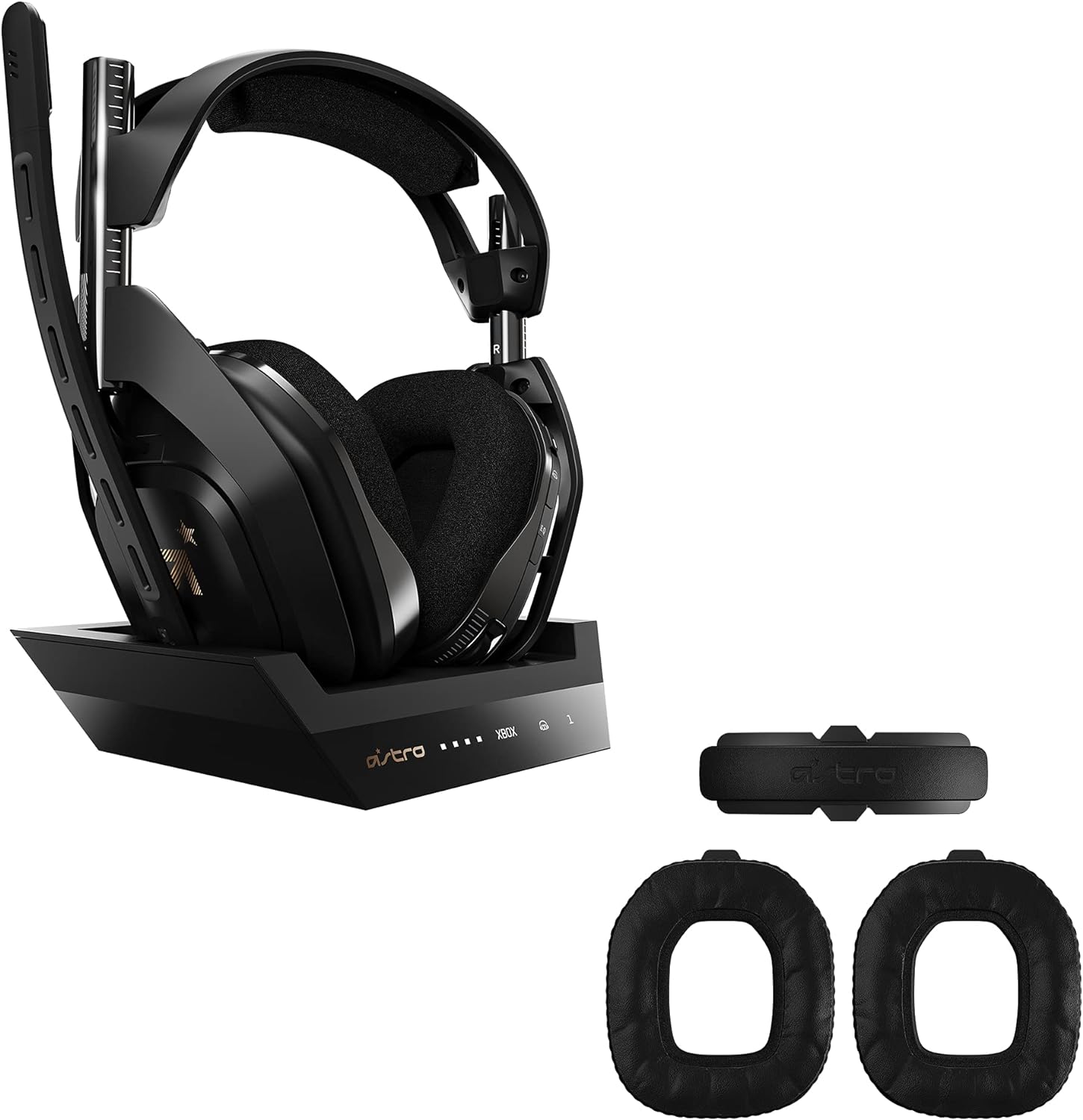 ASTRO Gaming A50 Casque Sans Fil Gamer pour Xbox Series X|S, Xbox One, PC avec sa Station de Charge et Mod Kit Gen 4 pour l'isolation du bruit