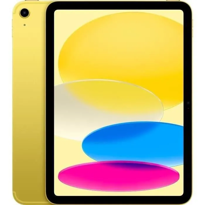 Apple - iPad A16 (2025) - 11" - Wi-Fi + Cellular - 256Go - Jaune