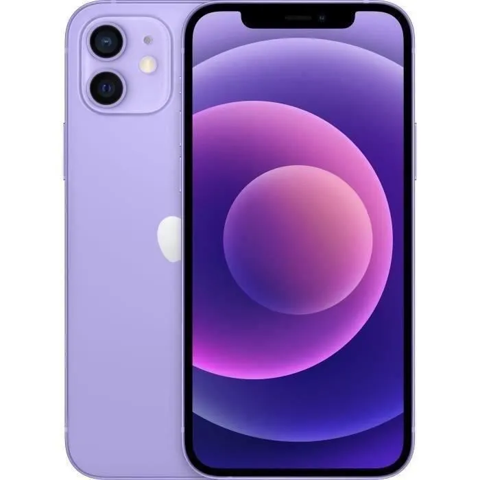 Apple iPhone 12 128Go Violet (2021) - Reconditionné - Excellent état