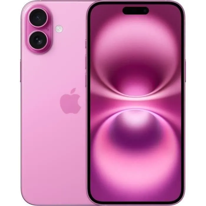 Apple iPhone 16 128GB Pink (2024) - Reconditionné - Excellent état