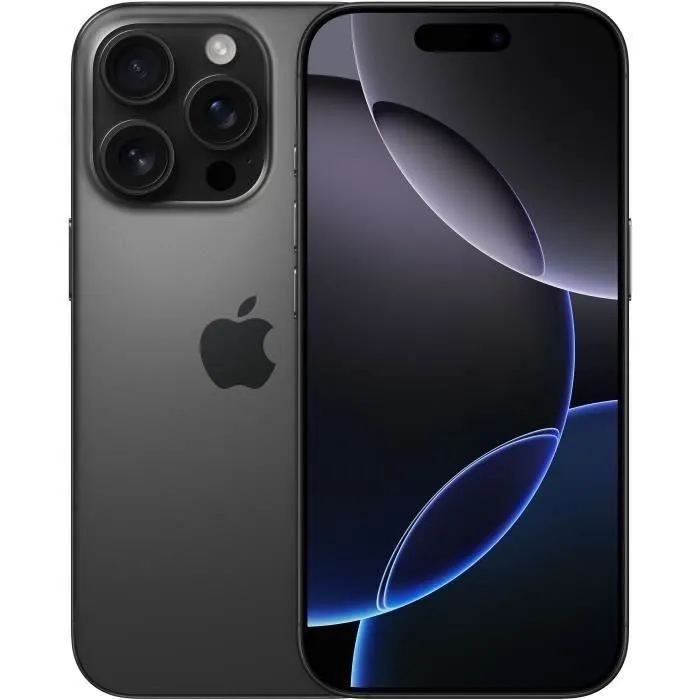 Apple iPhone 16 Pro 128GB Black Titanium (2024) - Reconditionné - Excellent état