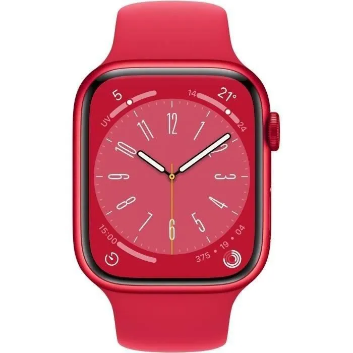 Apple Watch Series 8 GPS + Cellular - 45mm - Boîtier (PRODUCT)RED Aluminium (2022) - Reconditionné - Excellent état – Image 2