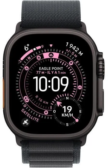 Apple Watch Ultra 3 GPS + Cellular - 49mm Boîtier Black Titanium - Bracelet Alpine Loop - L (2025) - Reconditionné - Excellent état – Image 2