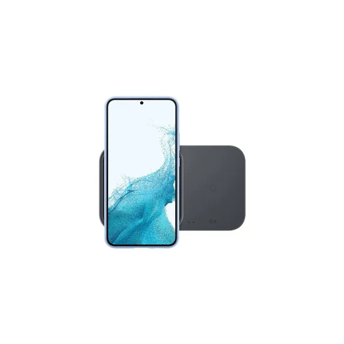 Chargeur duo sans fil rapide 15W SAMSUNG - Pad Induction - Sans adaptateur secteur - Noir – Image 3