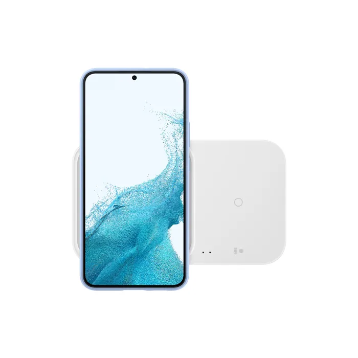 Chargeur duo sans fil rapide 15W Samsung - Pad Induction - Sans adaptateur secteur - Noir – Image 3