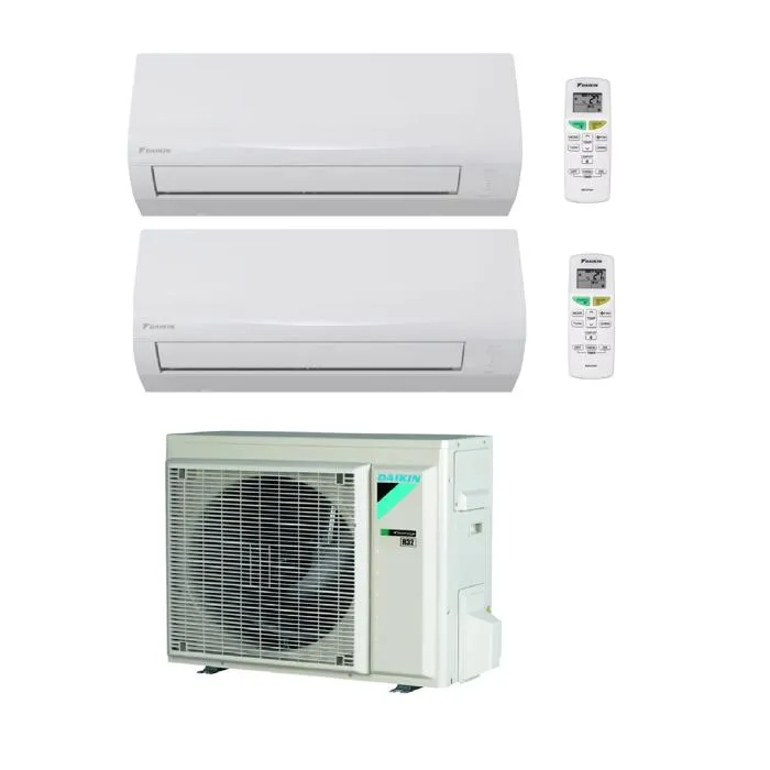 Climatiseur Daikin bi split - Daikin- 2MXF40A + 2 CTXF25C - Réversible - Ultra silencieux - R32