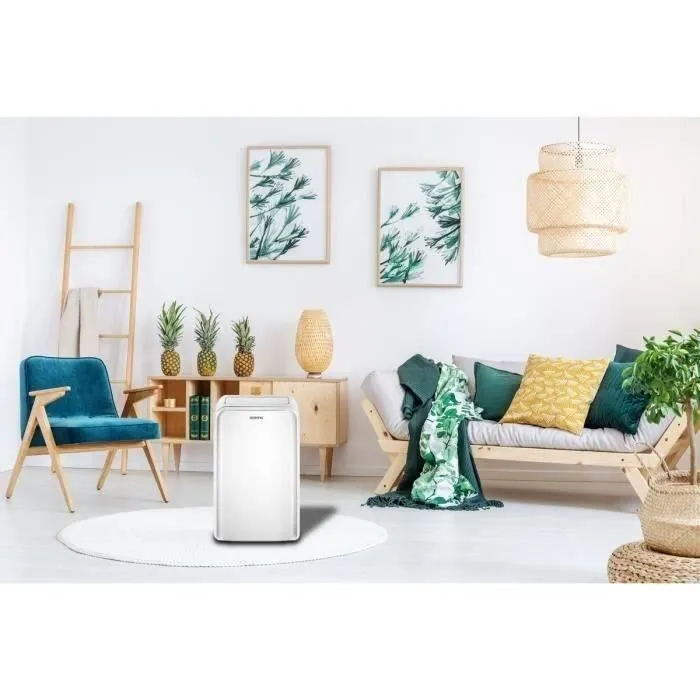 Climatiseur monobloc réversible mobile Oceanic- 3530 W - 12000 BTU - Chaud/Froid - Programmable - Classe énergétique A – Image 5