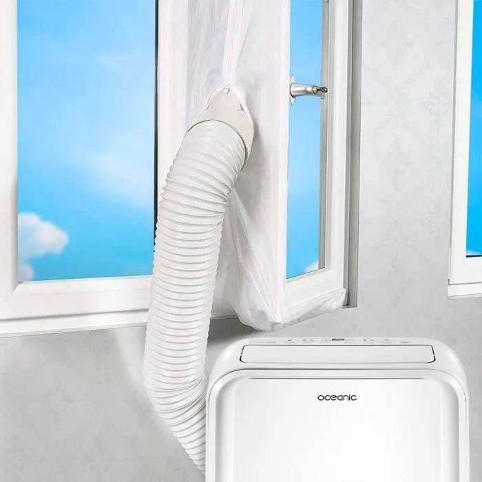 Climatiseur monobloc réversible mobile Oceanic- 3530 W - 12000 BTU - Chaud/Froid - Programmable - Classe énergétique A – Image 6