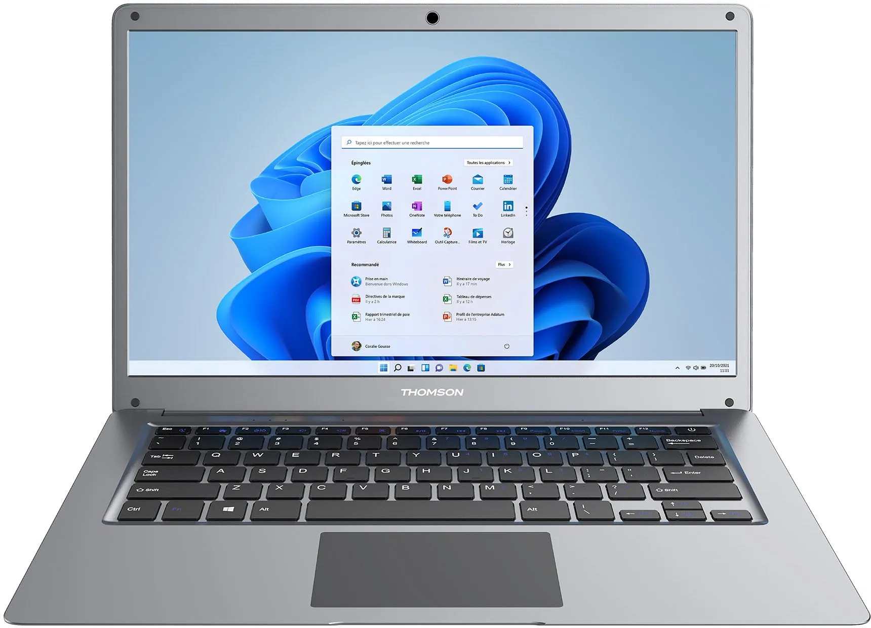 PC Portable - Thomson - Neo N14C4SL128 - 14" - Intel Celeron - RAM 4 GB - SSD 128GB - Argent