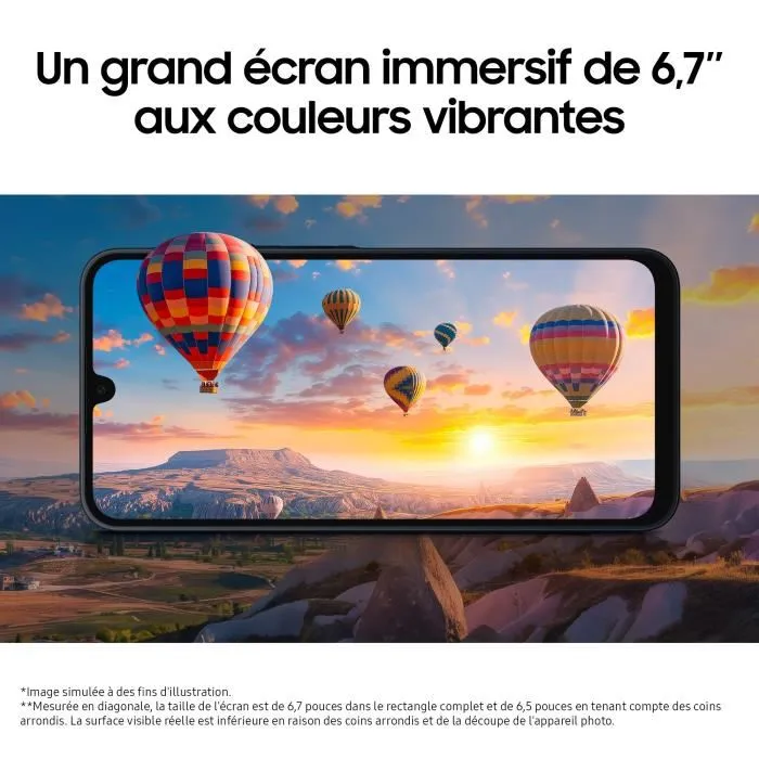 Samsung Galaxy A16 5G Smartphone 128Go Bleu nuit - Version Française – Image 5