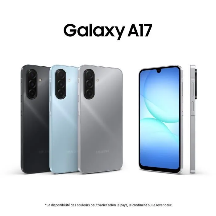 Samsung Galaxy A17 Smartphone 128 Go Noir - Version Française – Image 3