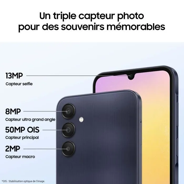 Samsung Galaxy A25 Smartphone 256 Go 5G Lime – Image 5