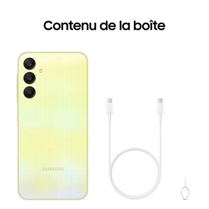 Samsung Galaxy A25 Smartphone 256 Go 5G Lime – Image 9