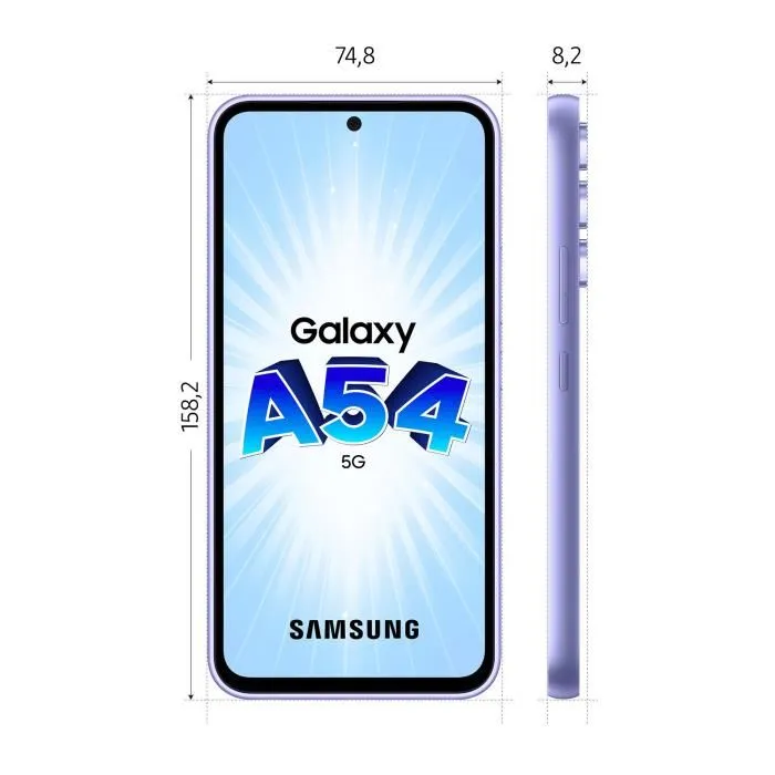 Samsung Galaxy A54 5G Lavande 128 Go – Image 3