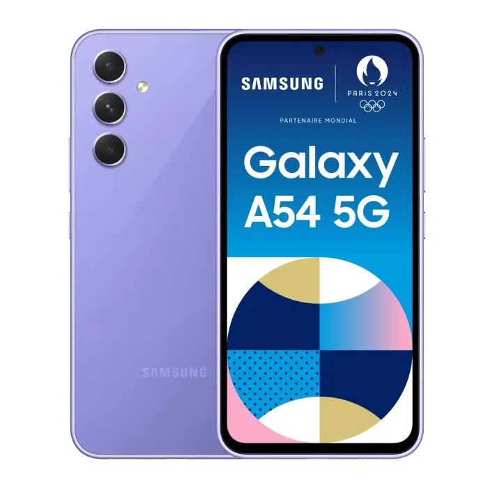 Samsung Galaxy A54 5G Lavande 128 Go