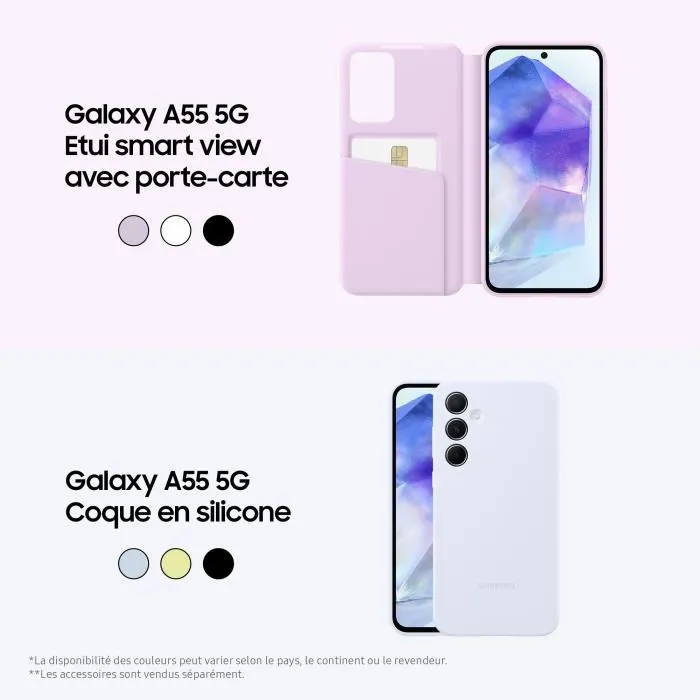 Samsung Galaxy A55 Smartphone 256 Go 5G Lime – Image 7