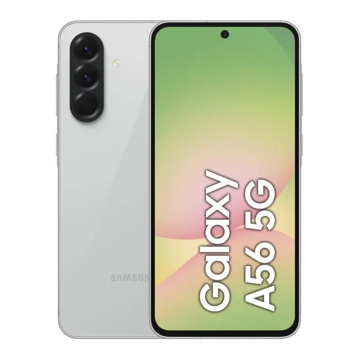 Samsung Galaxy A56 5G Smartphone 128Go Gris - Version Française