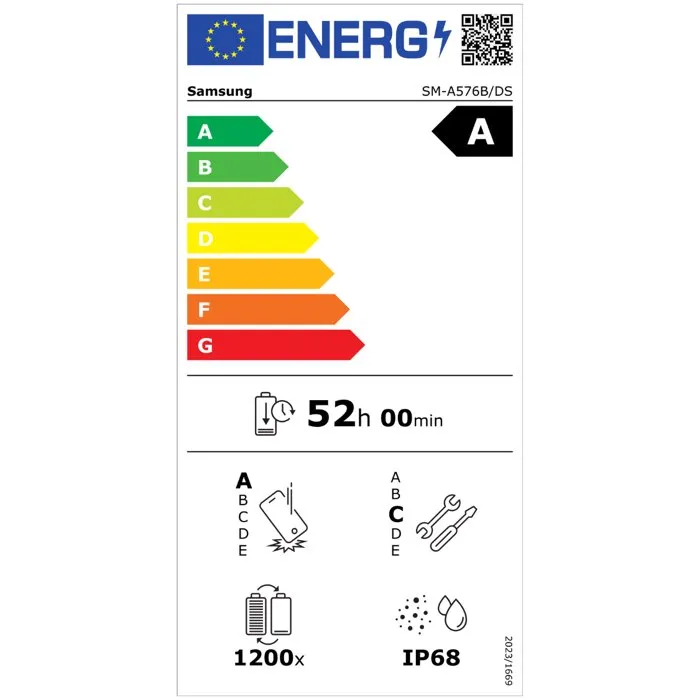 Samsung Galaxy A57 5G AI Smartphone 128 Go Bleu - Version française – Image 4