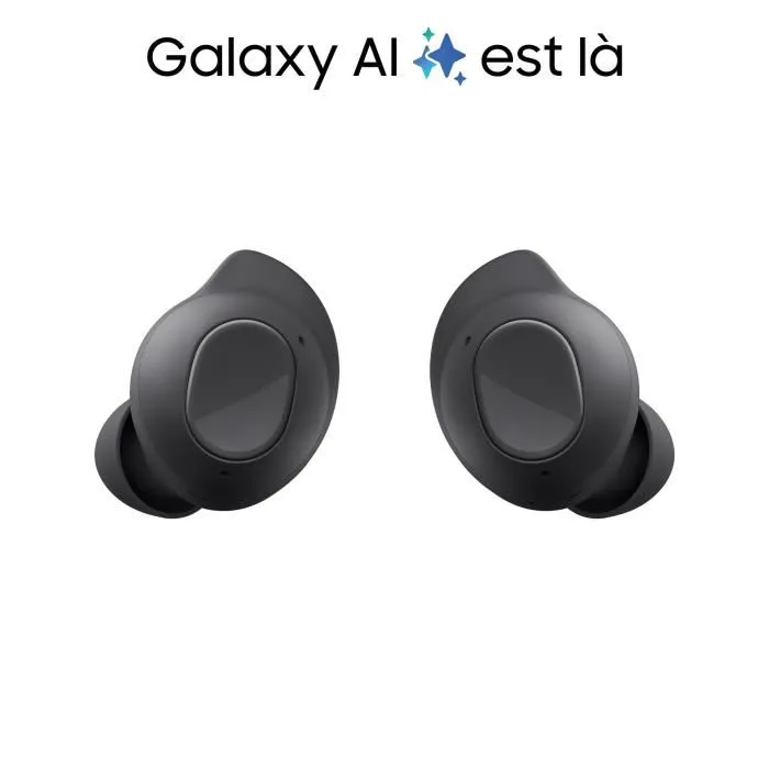 Ecouteurs Samsung Galaxy Buds FE True wireless à réduction de bruit active Graphite – Image 2