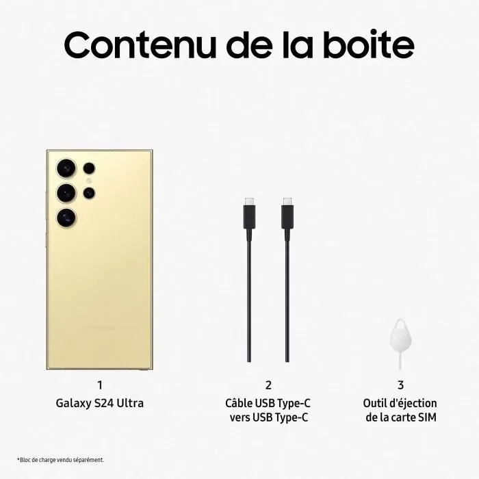 Samsung Galaxy S24 Ultra Smartphone 1 To Ambre – Image 6