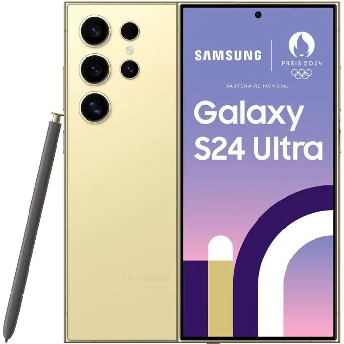 Samsung Galaxy S24 Ultra Smartphone 1 To Ambre