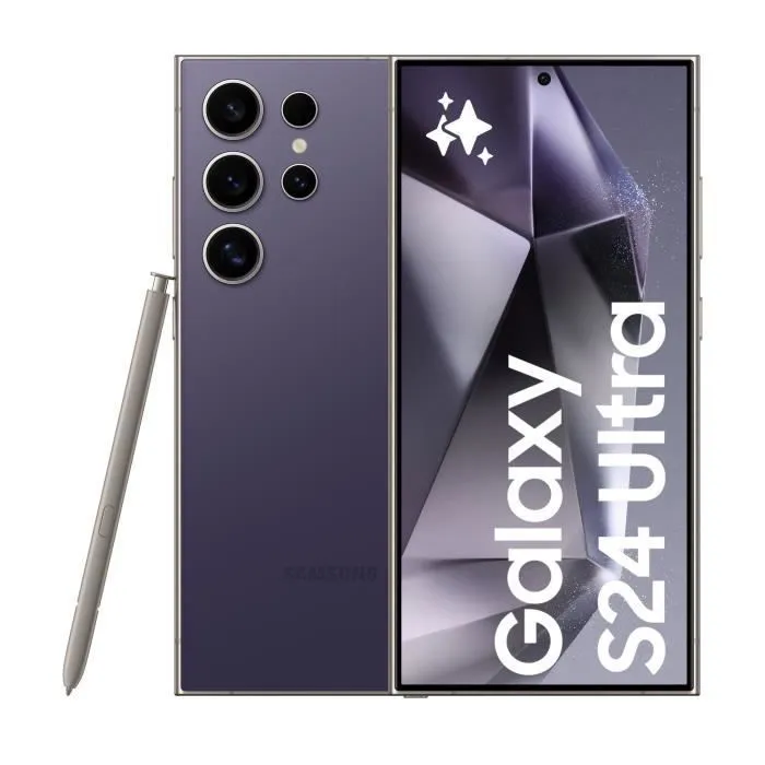 Smartphone - Samsung - S24 Ultra - 512 Go - 200 MP - 5000 mAh -Single SIM - Version US (États-Unis)