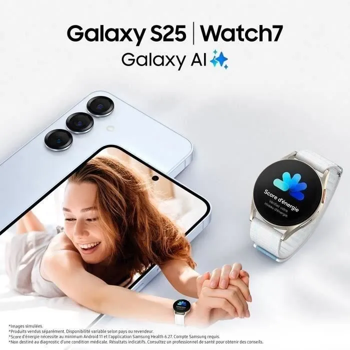 Samsung Galaxy S25 AI Smartphone 128 Go Bleu nuit – Image 5
