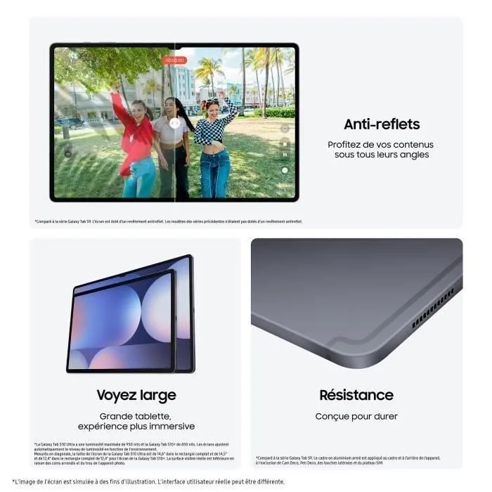 Samsung Galaxy Tab S10 Ultra 14,6" 5G 256 Go Gris – Image 6