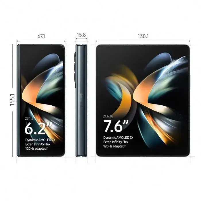 Samsung galaxy Z Fold4 256Go 5G Anthracite – Image 2