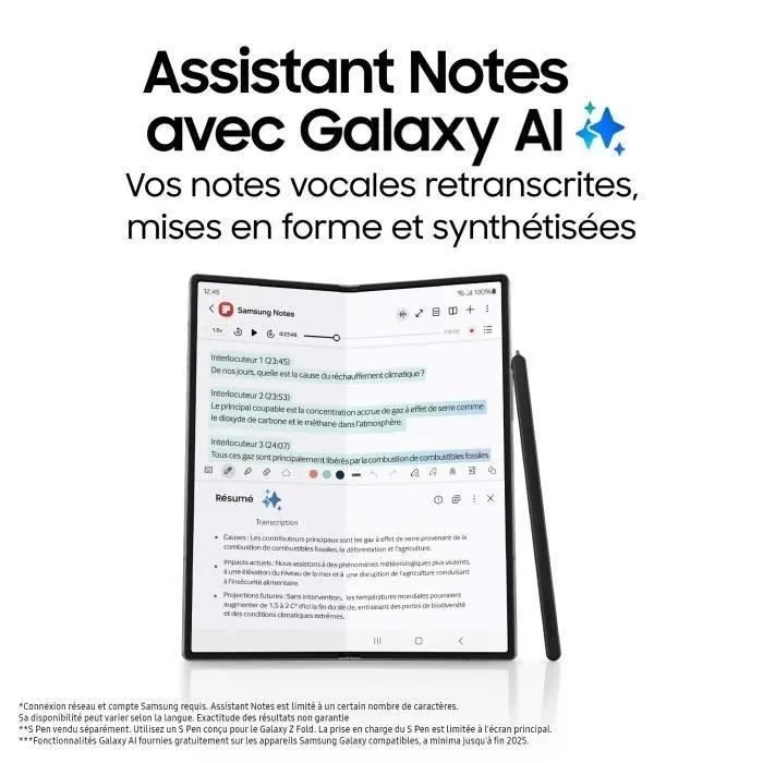 Samsung Galaxy Z Fold6 Smartphone 1 To Gris – Image 4