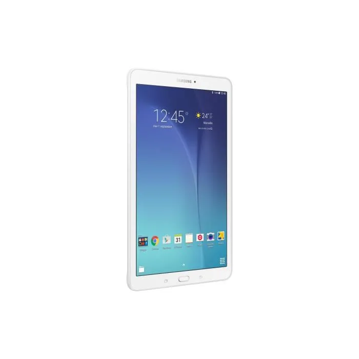 Samsung Tablette Tactile Galaxy Tab E 3G 8 Bl - 9,6 pouces WXGA - RAM 1,5Go - Quad Core 1,3 GHz - Stockage 8Go - Blanc – Image 2