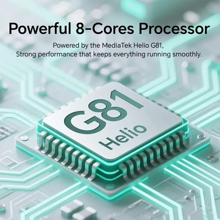 Smartphone - Honor X5c Plus - 4G - 4Go RAM - 256Go - Caméra ultra net 50 Mpx - 5260mAh - EU version – Image 5