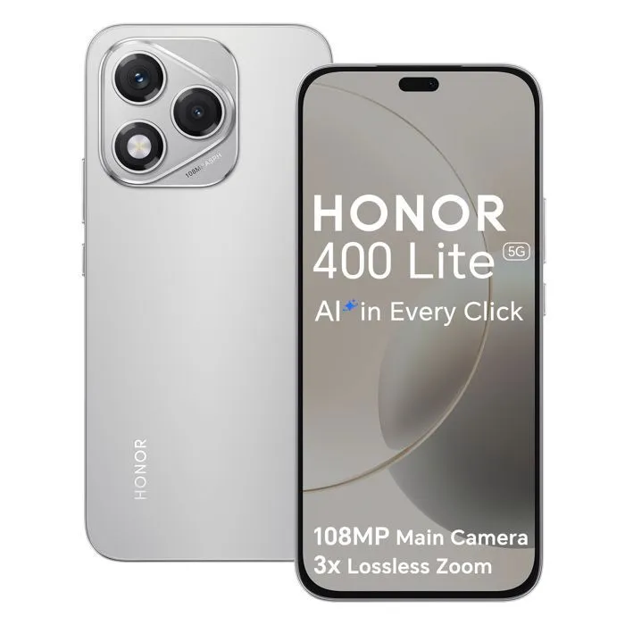 Smartphone - Honor 400 Lite- 5G - 8Go RAM - 256Go - Bouton de caméra IA - Portrait urbain 108 MP - 5230mAh - EU version – Image 4