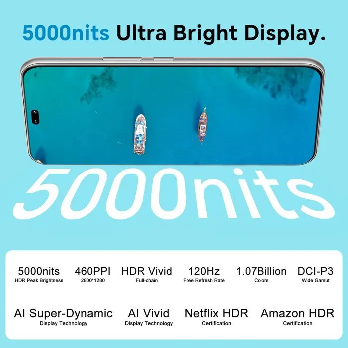 Smartphone - Honor 400 Pro - 5G - 12Go RAM - 512Go - Caméra AI ultra-claire de 200 MP - 5300 mAh - EU version – Image 8