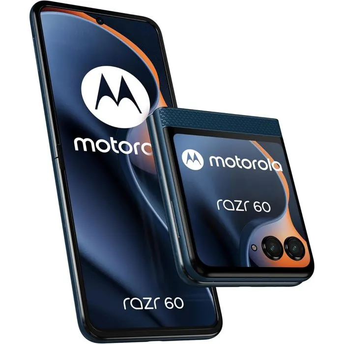 Motorola Razr 60 - Smartphone pliant 8 Go RAM 256 Go 50 MP 6,9"/3,6" Bleu (4500 mAh)