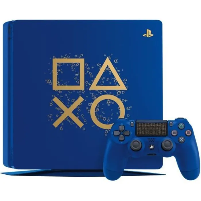 Console de jeux - Sony - PlayStation 4 - Édition Limitée - 500 Go - Couleur Bleu – Image 2