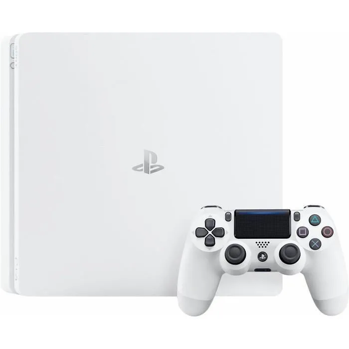 SONY PlayStation 4 Slim 1 To blanc - Reconditionné - Très bon état – Image 3