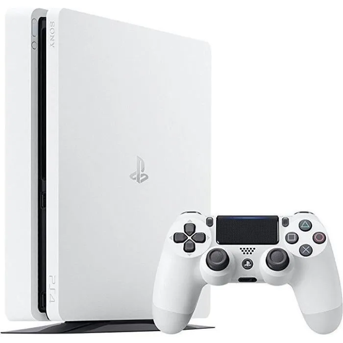 SONY PlayStation 4 Slim 1 To blanc - Reconditionné - Très bon état
