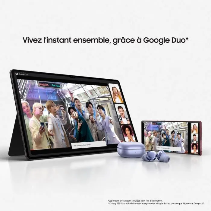 Samsung - Galaxy Tab S8 - 11" - RAM 8Go - 256 Go - Anthracite - 5G - S Pen inclus – Image 5
